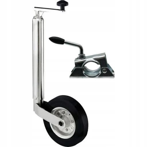 Heavy duty trailer power camper tongue jack jockey wheel with clamp for trailers
