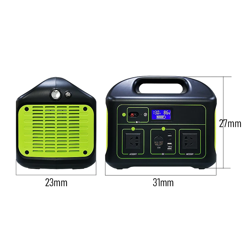 1000W Power Supply 320000mAh Lithium LiFePO4 Energy Storage Battery Solar 1000Wh Portable Power Station