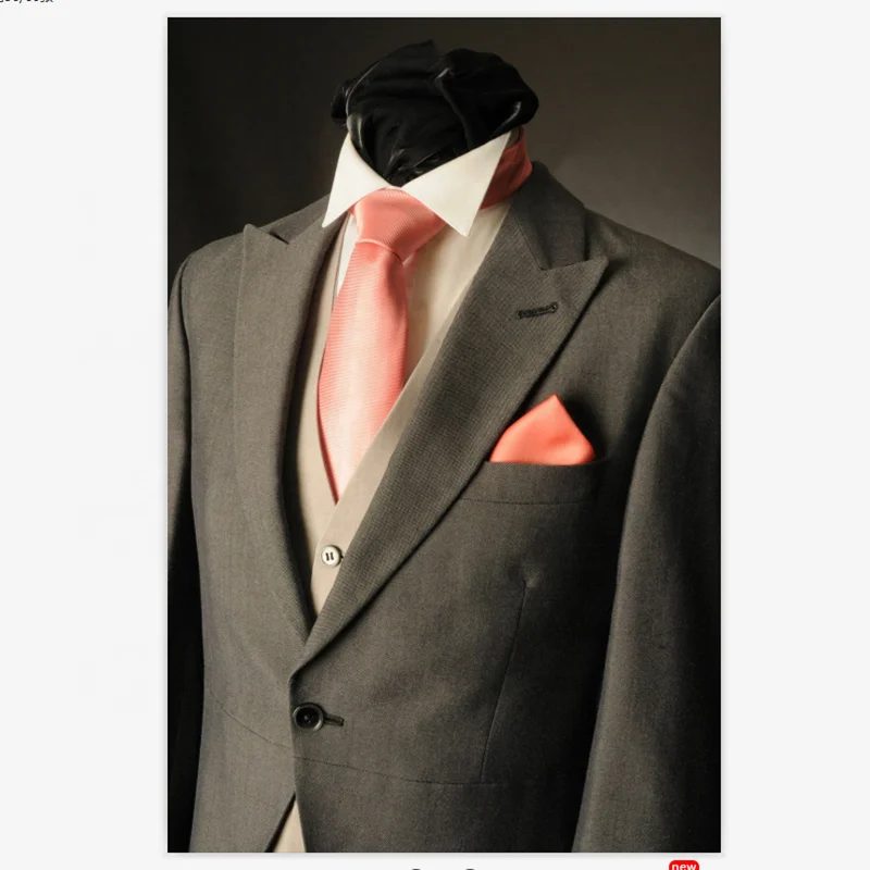 Мужской черный костюм с хвостом из двух предметов для свадебного костюма ASCOT