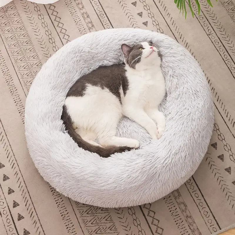 luxury sofa oxford fabric Waterproof Washable Comfortable sleep pet cat beds for indoor cats