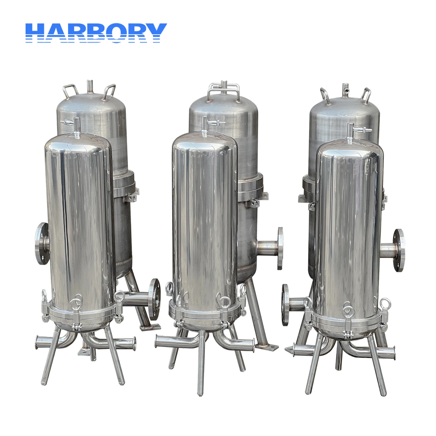Professional Custom Pleated Filter Cartridge Housing ss304 Stainless Steel Cartridge Filter Housing