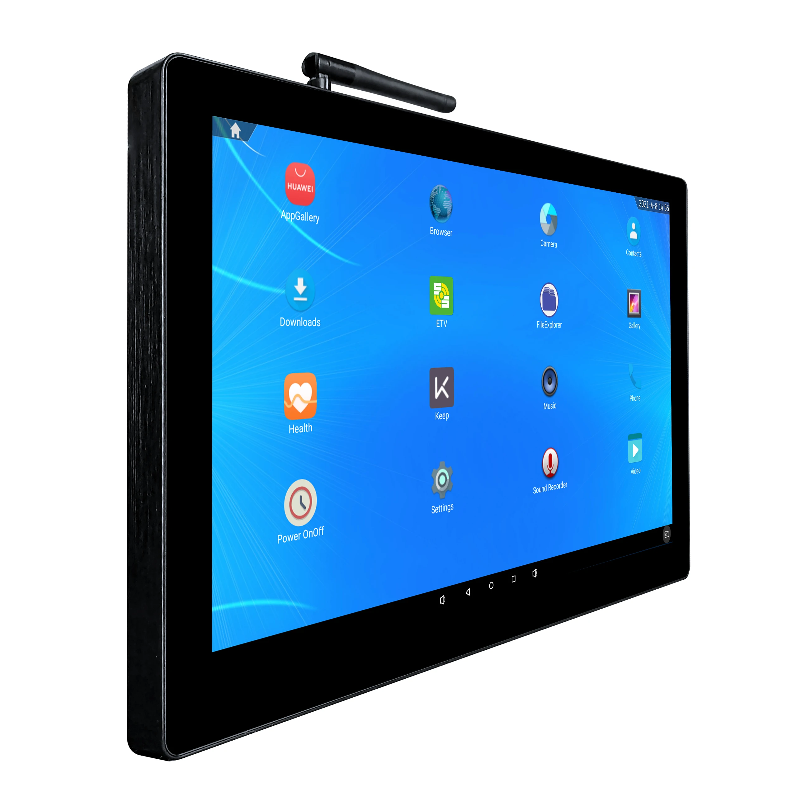 10.1 13.3 15.6 21.5 Inch PCAP Touch Screen Tablet PC Wall Mounted All In One Desktop Window Android System Industrial Computer