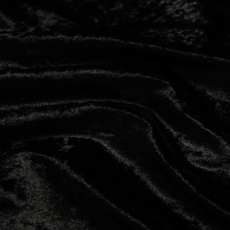 wejoy new fashion white crushed velvet fabric textile crushed ice shiny velvet material