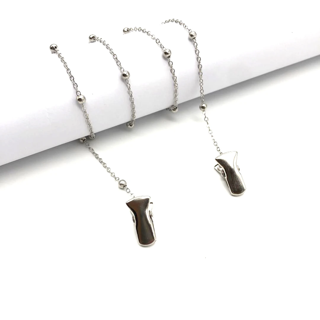 Сверхтонкая медная цепочка, бесцветная цепочка для солнцезащитных очков, цепочка для маски лица