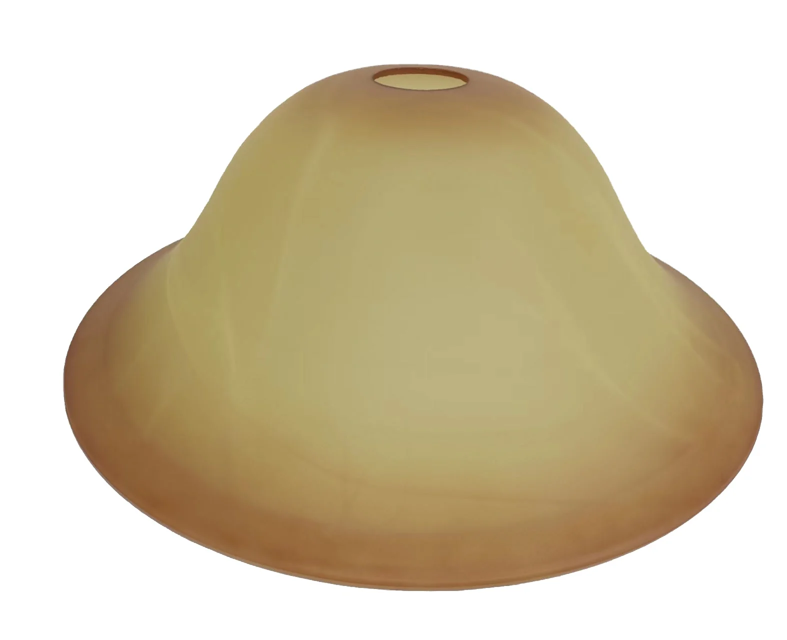 Round Alabaster Amber Frosted UK Hat Glass Lamp Shade Lighting Cover  for Floor Light