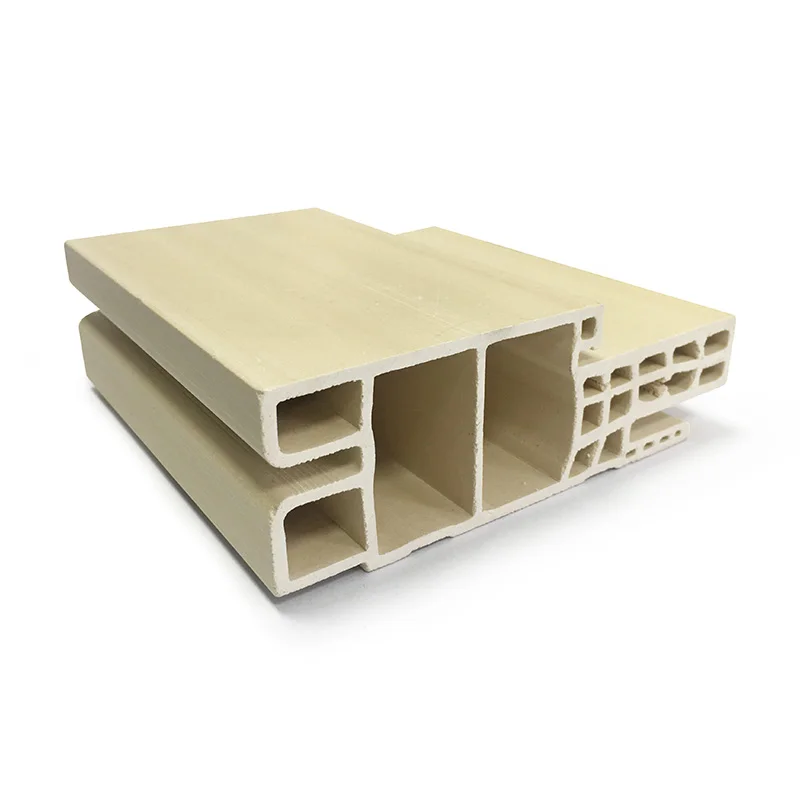 WPC Door Frame Jamb Frame for Sale China Star Round Frame for Interior Doors Wood Plastic Composite