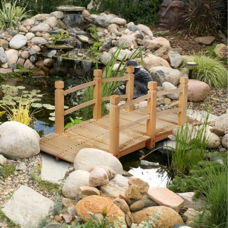 Outdoor White Decoration Wooden Pergola Garden Buildings Trellis Arches Arbours Pergolas Wood Brigdes