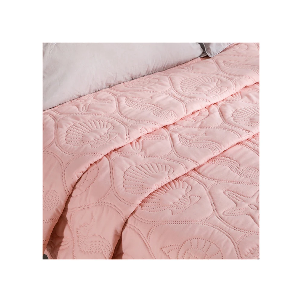 Стеганое мягкое противопылевое Гипоаллергенное постельное белье для гостиницы домашнее хлопковое покрывало