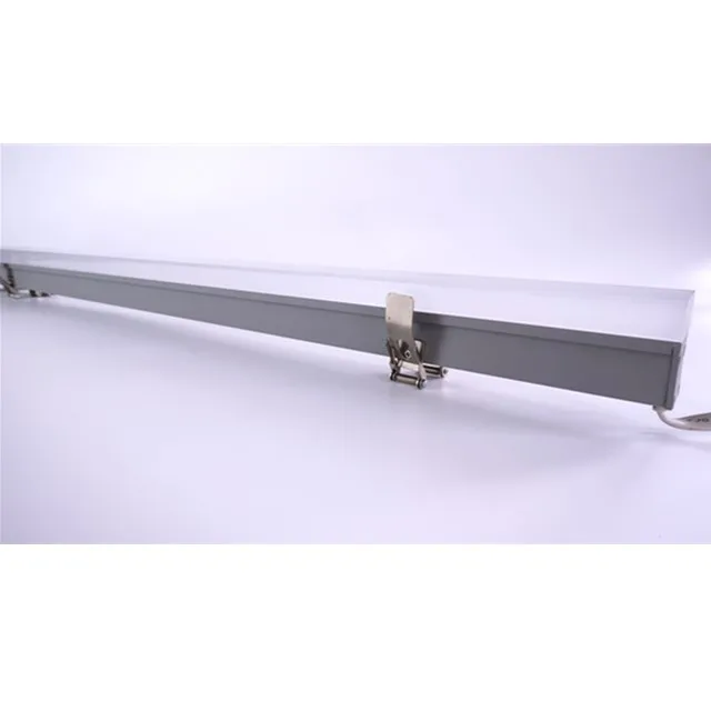 Rgb dmx IP66 водонепроницаемый ПММА светодиодный линейный светильник простой и современный дизайн Светодиодный настенный для высоких промышленных