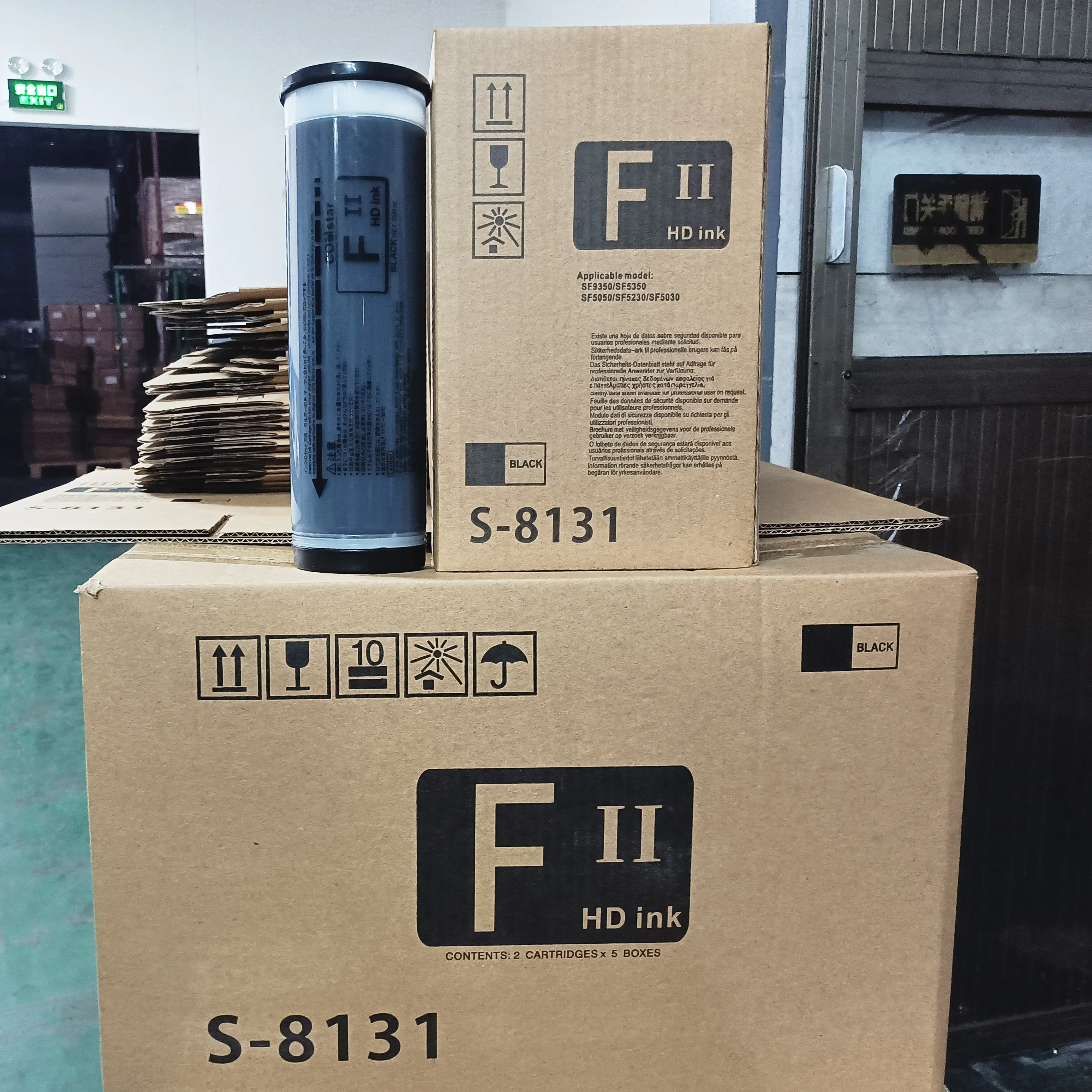 FII F2 Ink for RISOs SF 9350 SF 5030 5230 5330 5350 F Type Ink Compatible Riso SF Ink and Master