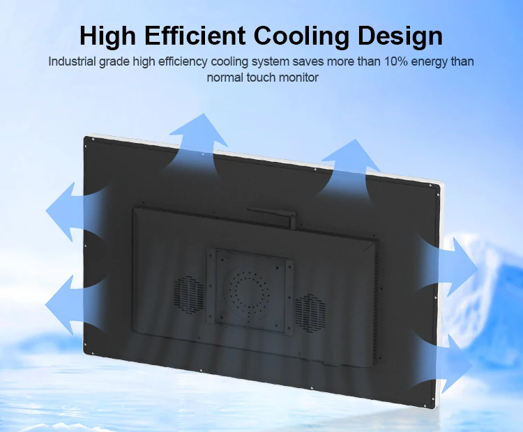 24 inch Indoor Android  Lcd Display Screen advertising digital signage media player equipment
