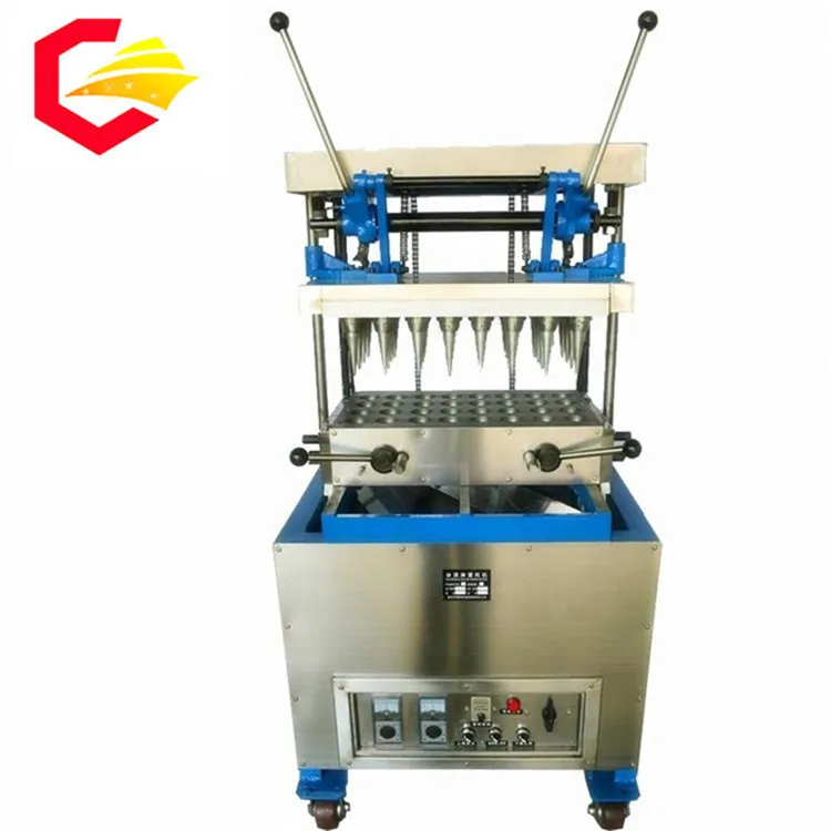 Wafer egg roll machine egg cone making machine for ice cream rolled sugar cone baking machine
