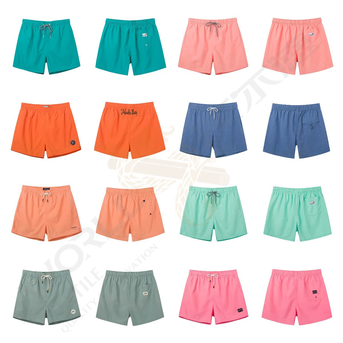 Factory Hot Sale short  Oem Quick dry  solid color Mens Trunks Swim Shorts With Best Quality