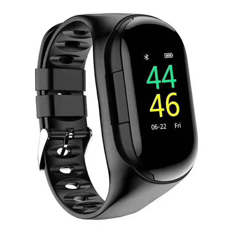 2020 New Arrival tws Earphone Wireless bt Headphone Headset Earbuds HOT Smart band Wristwatch M1