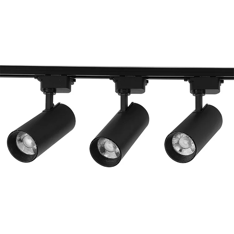 Surface Mounted Indoor Ceiling Lighting Adjustable 10watt 20watt 30watt Led Track Spotlight