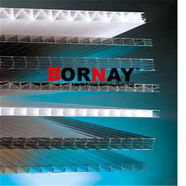 Roofing Sheet Polycarbonate Hollow Sheet Longer Use PC Sheet