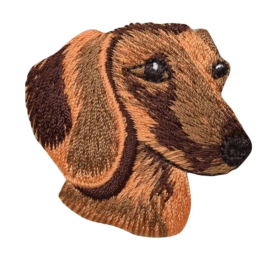 Custom Your Own Design Iron On Embroidered Patches For Clothing Custom Cute Dog Cat Animal Logo Big Embroidery Patches