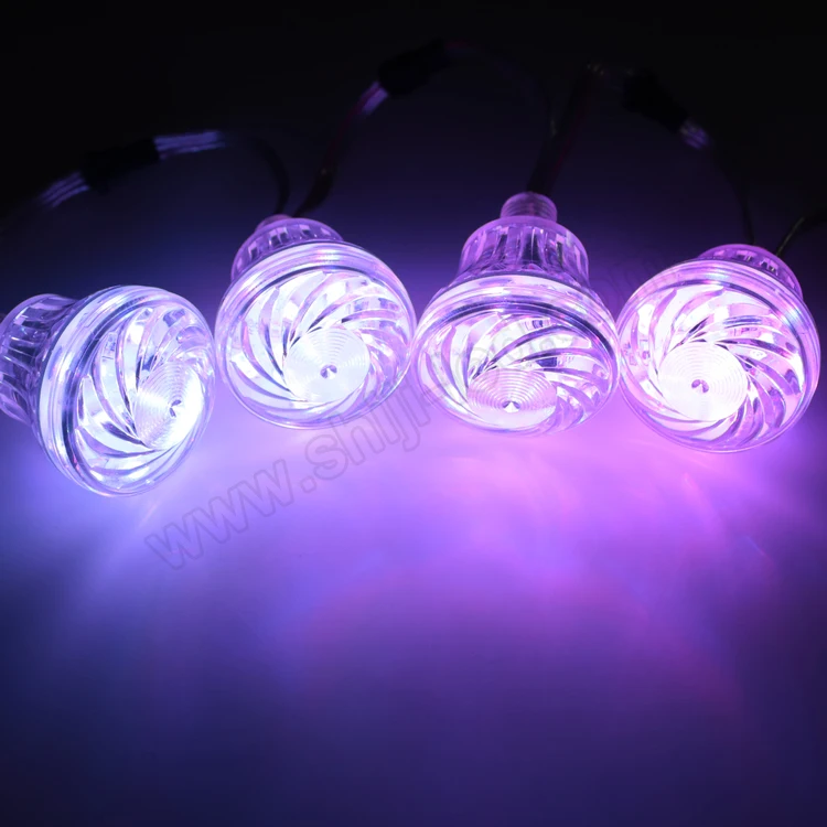 45mm 12 Pixel Programmable Carnival LED Light For Amusement Funfair Fairground Rides Lighting