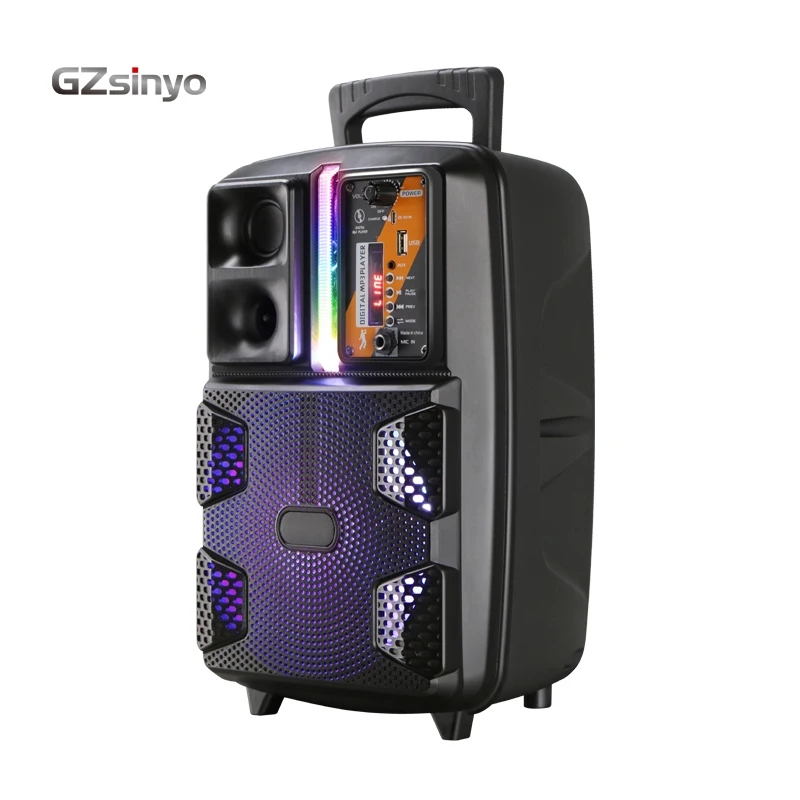 
Special price 8inch Portable Style Active Speaker With USB input and FM Radio 