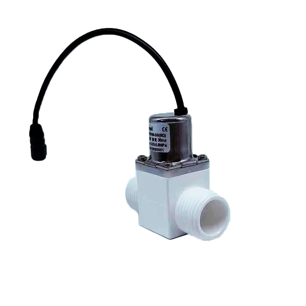 Transl mini plastic solenoid valve dc 12v 24v 36v pulse 3/4 inch 1/2 inch water solenoid valve for smart sanitary