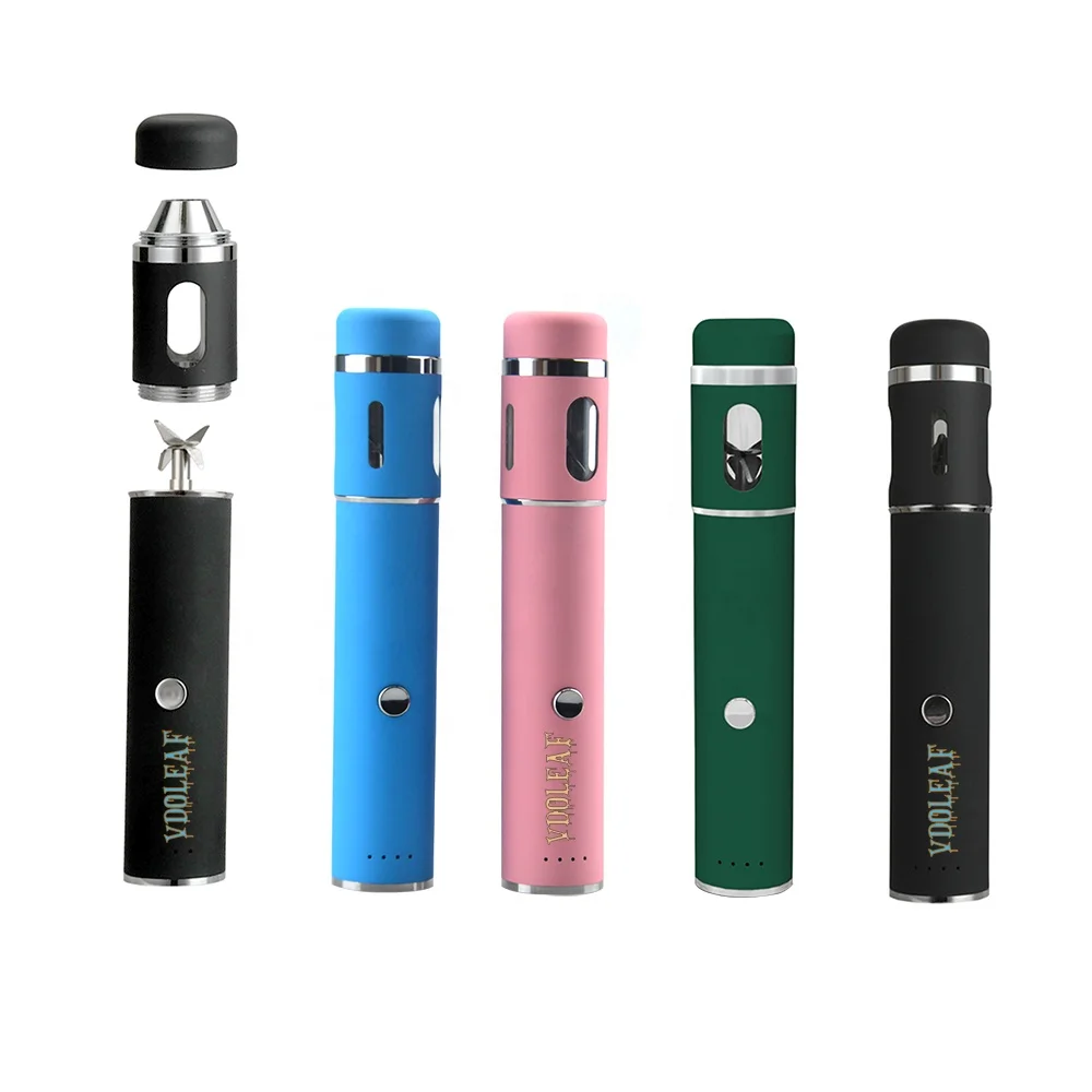 Electric Herb Grinder Pen Rechargeable Metal Tobacco Grinder Electric Herb Grinder