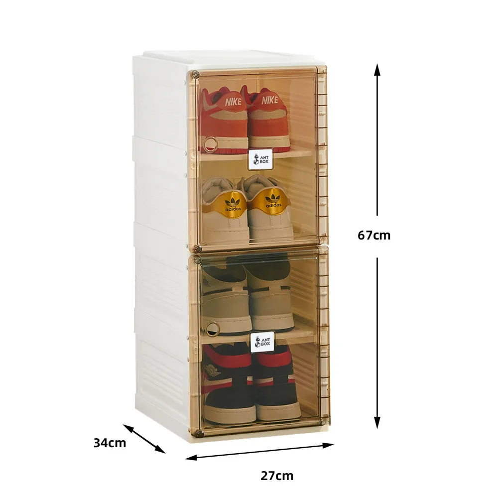 Hot Selling Custom Clear Plastic Shoes Boxes Storage For Home, Household Shoes Racks Cabinet Wholesale Shoes Storage Organizer