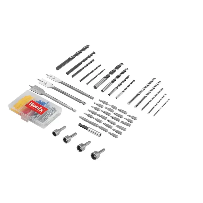 Ronix RS-8019 Cordless Drill Set 18V 53pcs  Advanced Impact Power Machine Tool Set Cordless Drill Sale Power Drill
