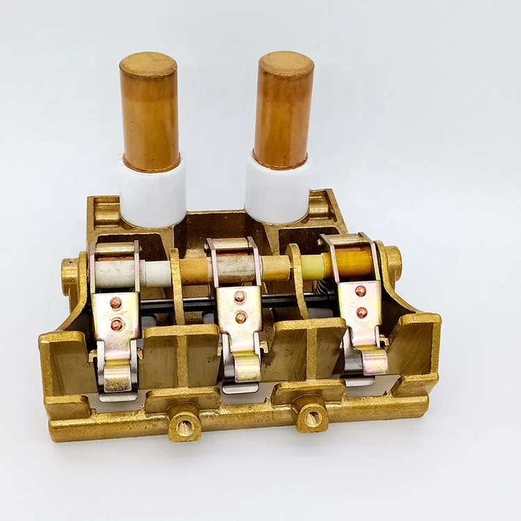 JR electric copper and aluminum graphite carbon brush holders for power plant or cement plant size 25*32mm