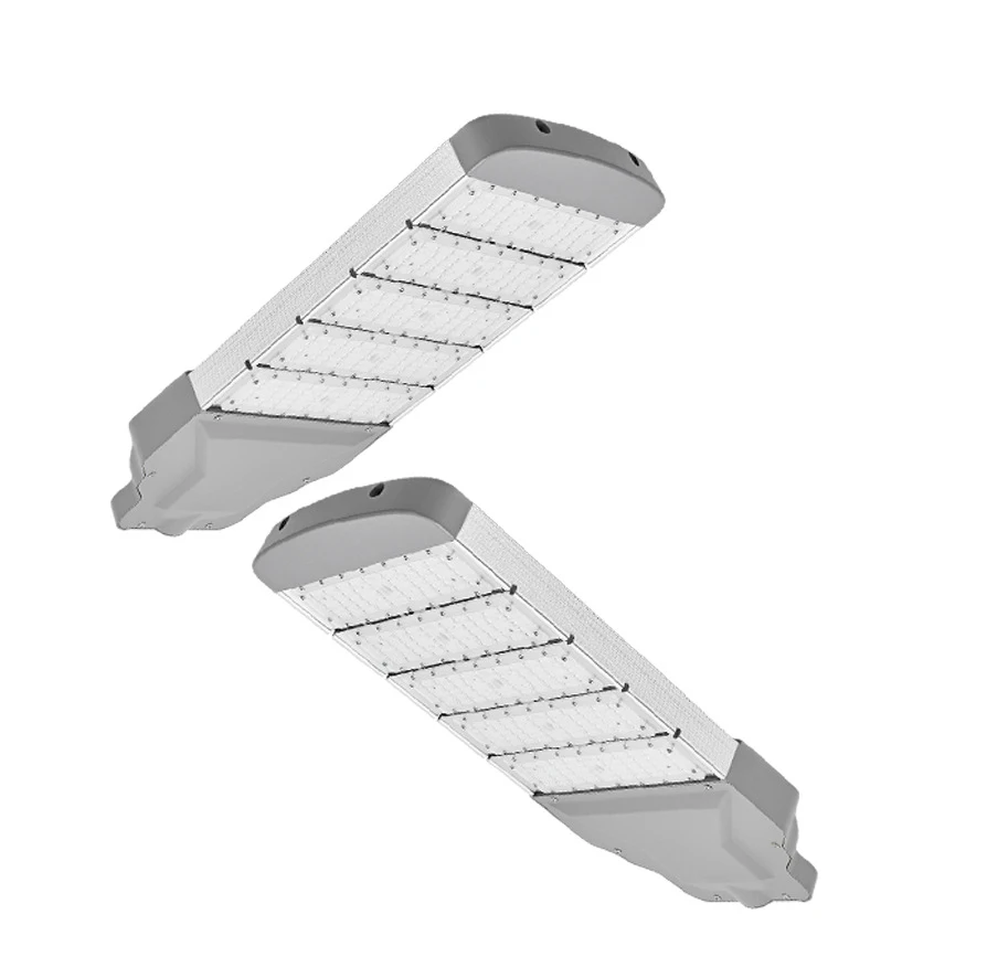 Energy saving outdoor parking lot pole light 60 watt 100 watt integrated led street light for large spaces sports