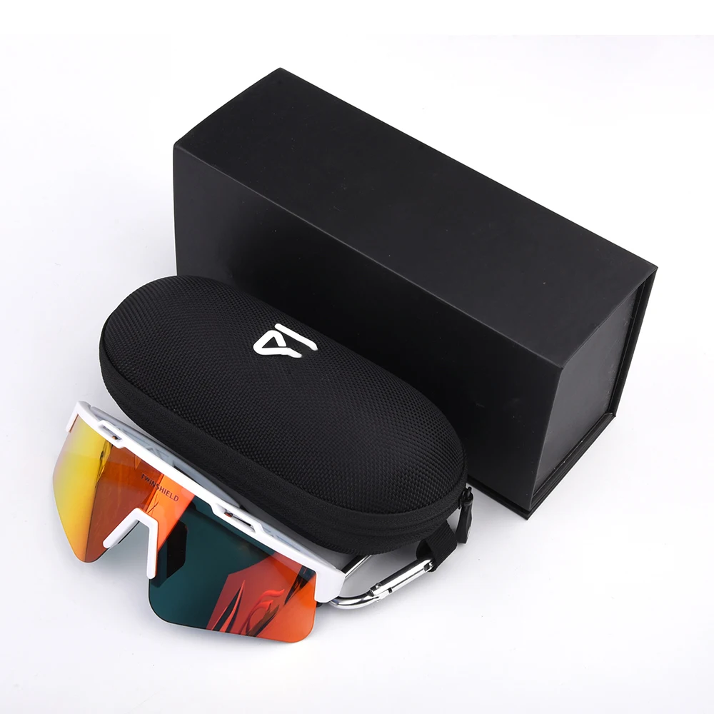 YT0100 2023 Sport Outdoor OK fashion Custom Brand Bicycle Hard EVA Zipper Semi hard Safety Glasses Case for sunglasses