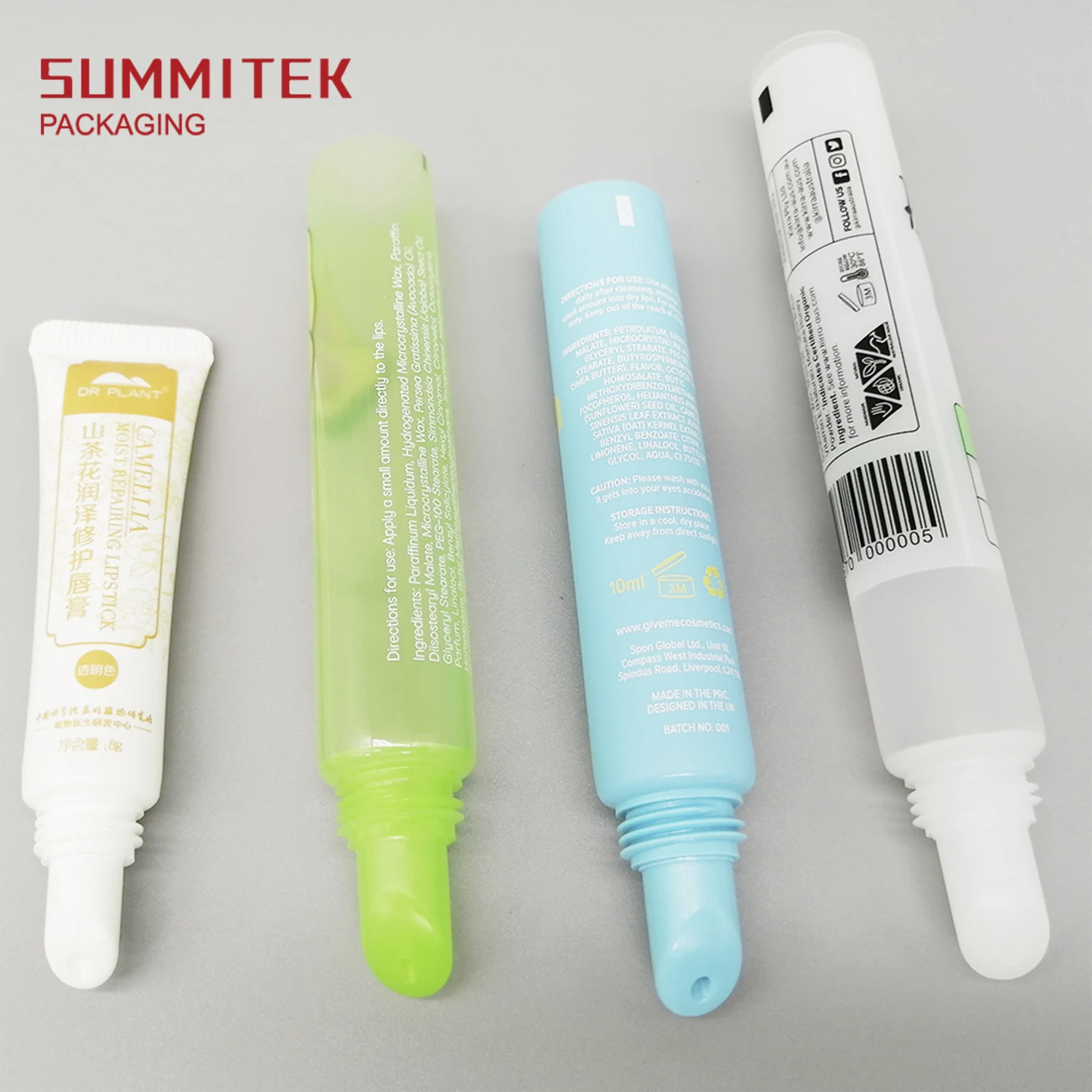 Wholesale Custom Logo New Lip Gloss Packaging Tube Lip Gloss Tubes Cosmetic Tubes packaging