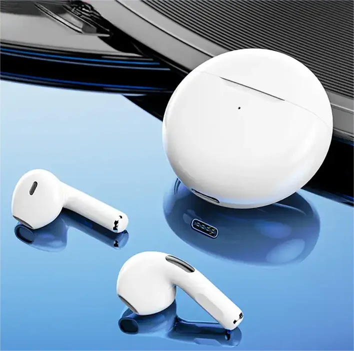 2023 Explosive Pro6 Mini Headphones Smart Touch Earpiece Headphones Waterproof Headphones for Men and Women