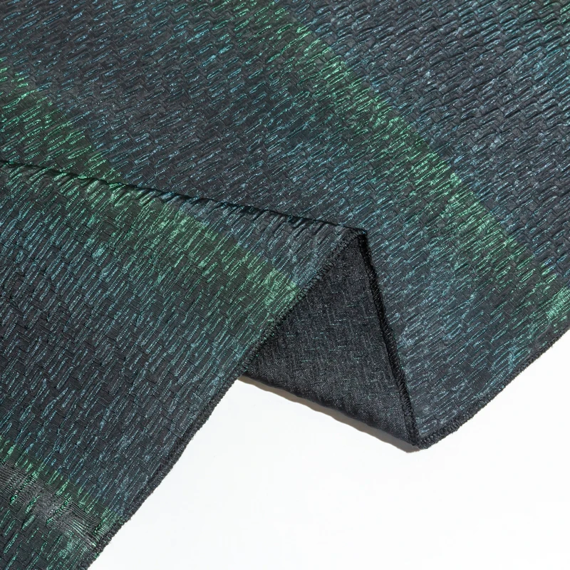 KEER China Factory OEM Custom JBS874-9 Curtain Supersoft Best Quality Jacquard Knitted Fabric for Garment