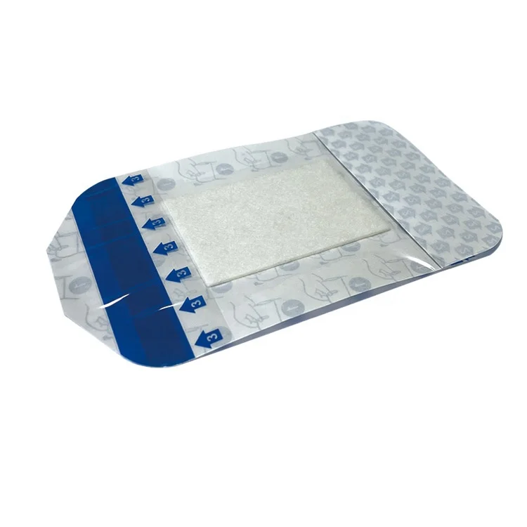 chitosan dressing biofilm transparent iv cannulae wound dressing bandage fabric 8x12cm