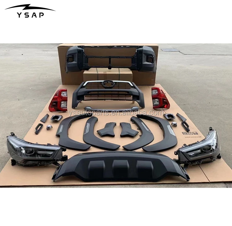 Высококачественный, по хорошей цене, комплект Facelift для 2021 Hilux Revo change На Rocco