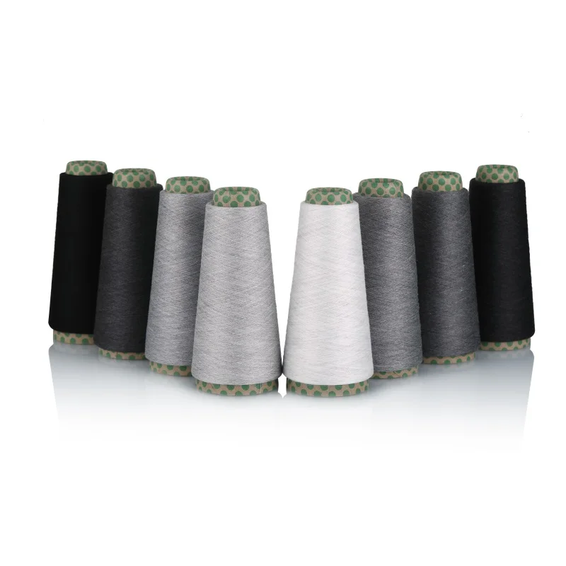 Yarn Factory Direct Sale Knitting and Weaving Recycled Cotton Polyester Blend Yarn for Wholesale Textile Yarn