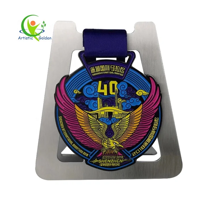 Spartan Hexagon Wood Kids Sport Taekwondo Display Shooting Bji Hanger Acrylic Rack Medal Holder//