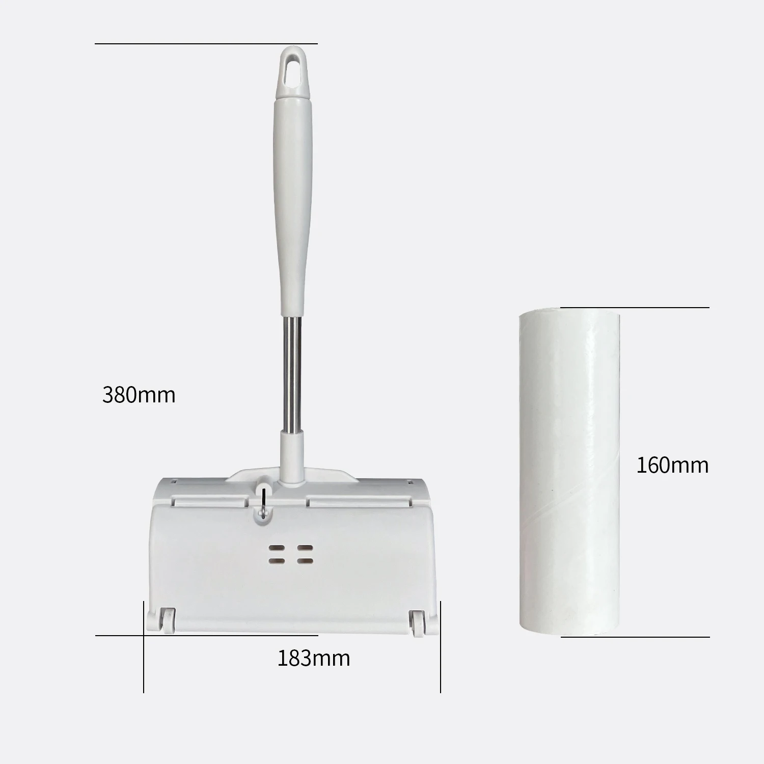 60 Sheets Paper Lint Brush Roller Refill Lint Roller Pet Fur Roller price