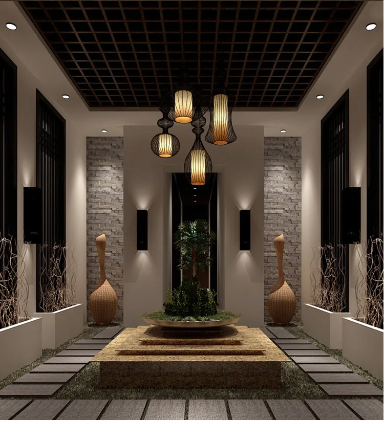 simple fancy vintage lamp black ceiling items for home and hotel decor metal frame