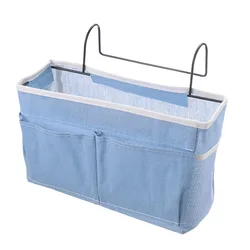 Home Multi-functional Bedside Hanging Bag College Student Dormitory Bedside Fabric Hanging Basket Bed Debris Sorting Storage Bag