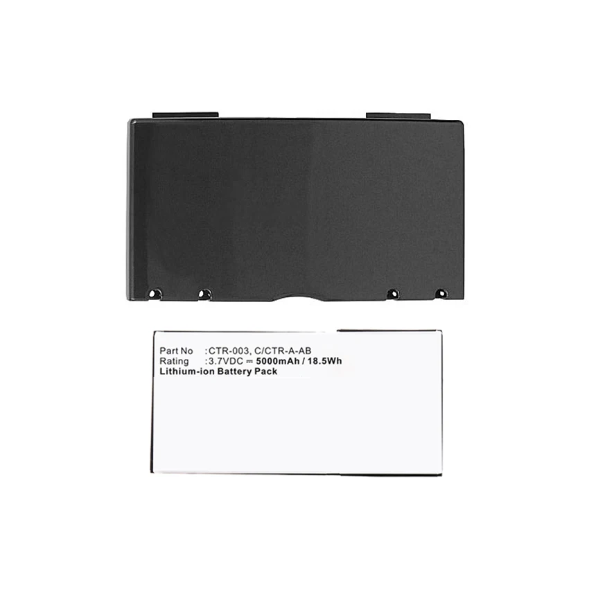 3.7V Game Console Li-ion Battery Compatible with  Nintendo C/CTR-A-AB CTR-003 3DS CTR-001 MIN-CTR-001