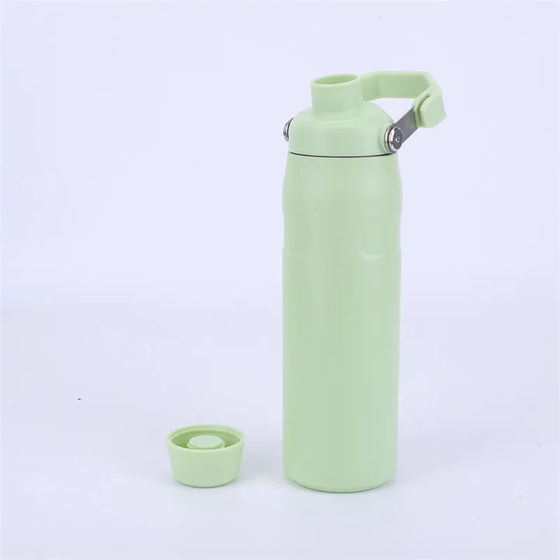 Custom 16oz 24oz 36oz Double Wall Portable Flasks Vacuum Thermo Insulated Water Bottle Stainless Steel Water Bottle With Lid