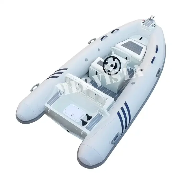 12ft 5person inflatable rib boat fishing Kayak Raft Sport Boat for Adults with CE