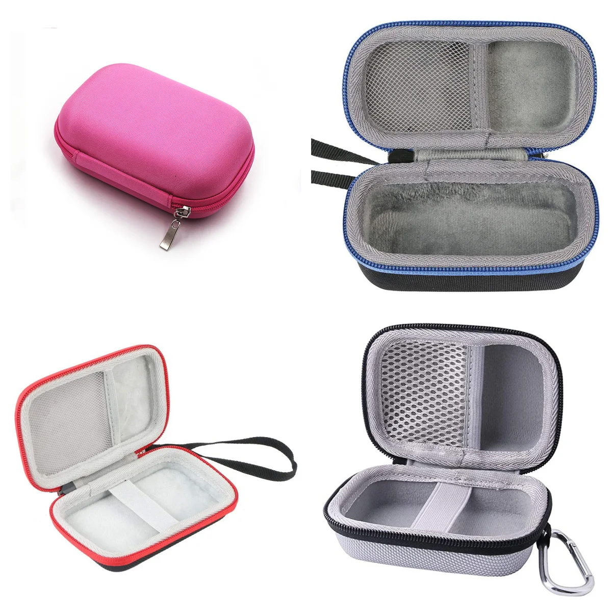 Portable Wireless Headphone Carrying Hard Storage Case EVA Bag Multipurpose Travel Earphone Case