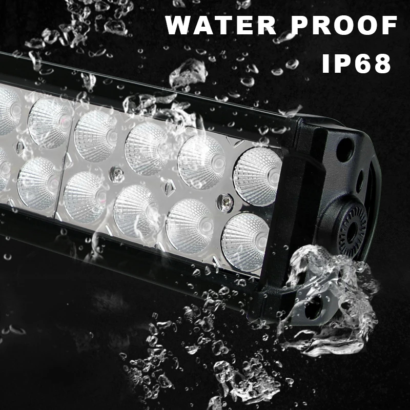 Tuff Plus 12inch 32inc heating lamp led light bars 850nm infrared leds infrared ir led light bar for offroad truck UTV ATV hatch