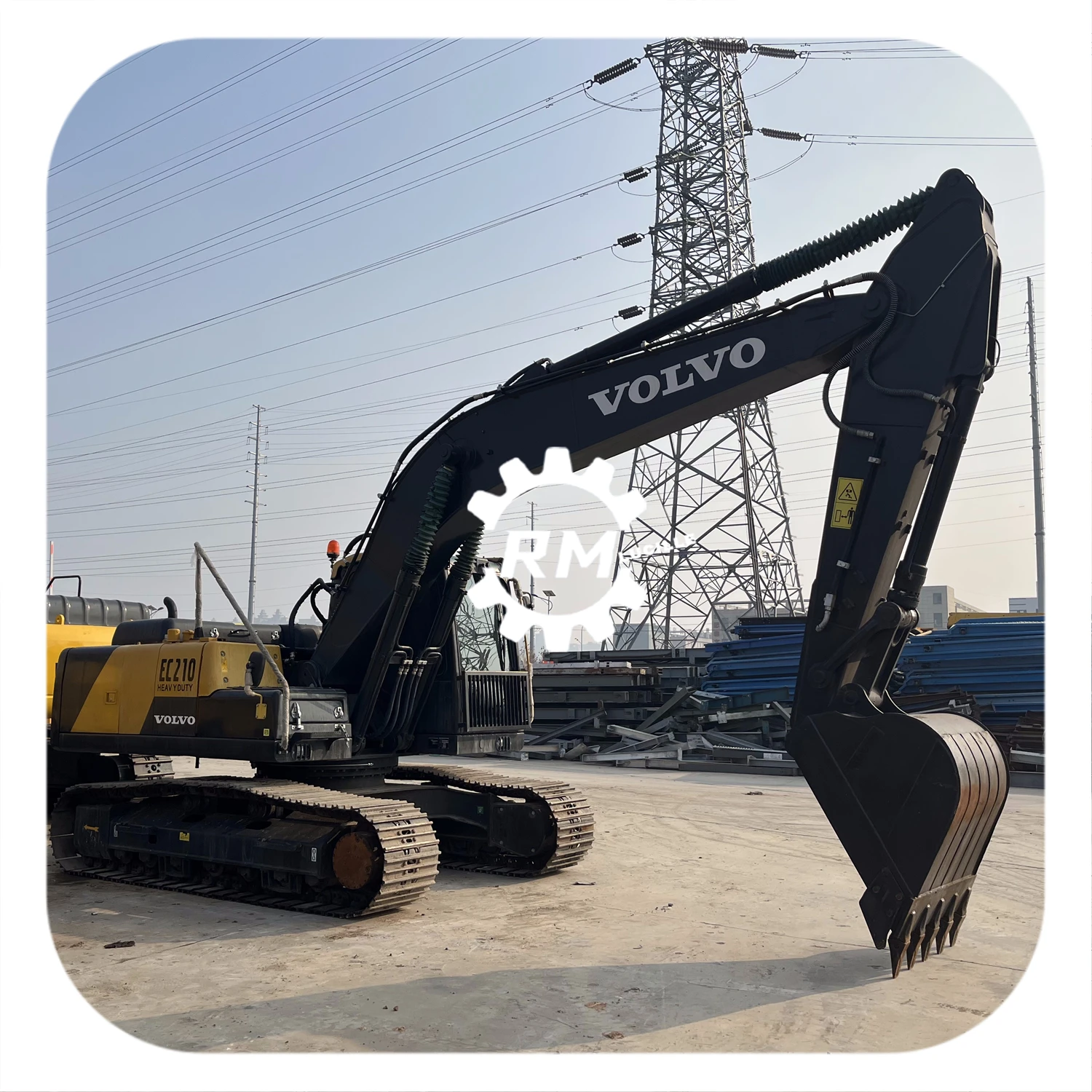 Гусеничный экскаватор Volvo EC210 малое время работы Землеройная техника EC60 EC80 EC140 EC210DL Подержанные экскаваторы для продажи