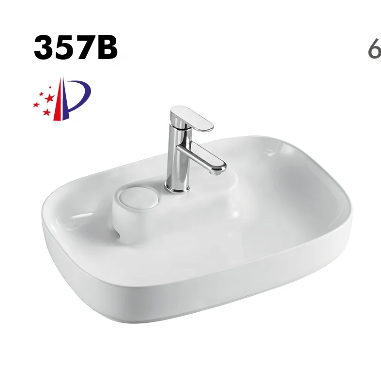 Chaozhou Modern Design Wash Hand Thin Round Circular Ceramic Vessel Art Basin