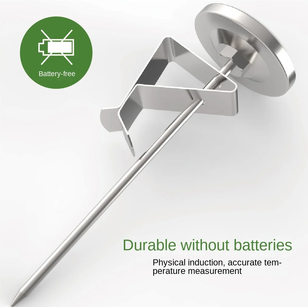 Bimetal Dial & Digital Stainless Steel Kitchen Food Baking Thermometer Probe BBQ Temperature Measurement Milk Coffee Other Foods