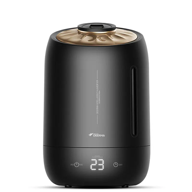 Deerma F600 Household Mute Air Humidifier 5L Capacity LED Touch Screen Timing Function Water Humidifier Deerma F600
