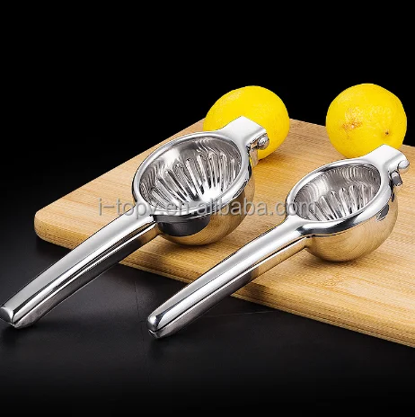 Portable Pro-Grade Hand Press Fruit Squeezer Manual 304 Stainless Steel Lemon Squeezer For Kitchen